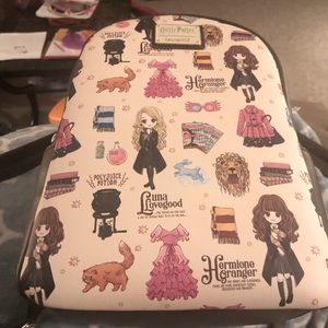 Loungefly Harry Potter Hermione & Luna Mini Backpack